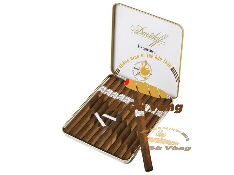 Xì gà Davidoff Signature Exquisitos có kết cấu chắc, đẹp